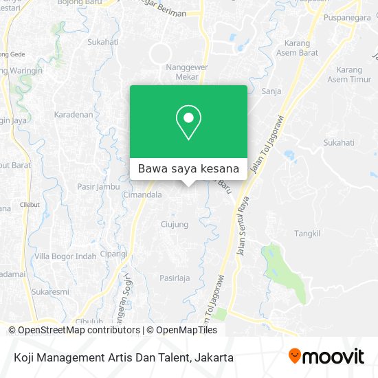 Peta Koji Management Artis Dan Talent