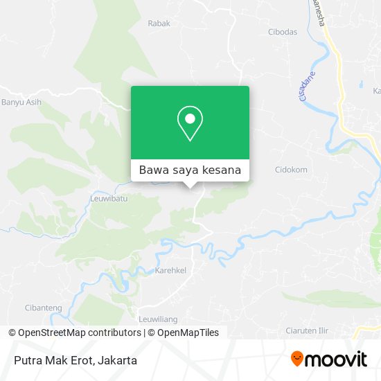 Peta Putra Mak Erot