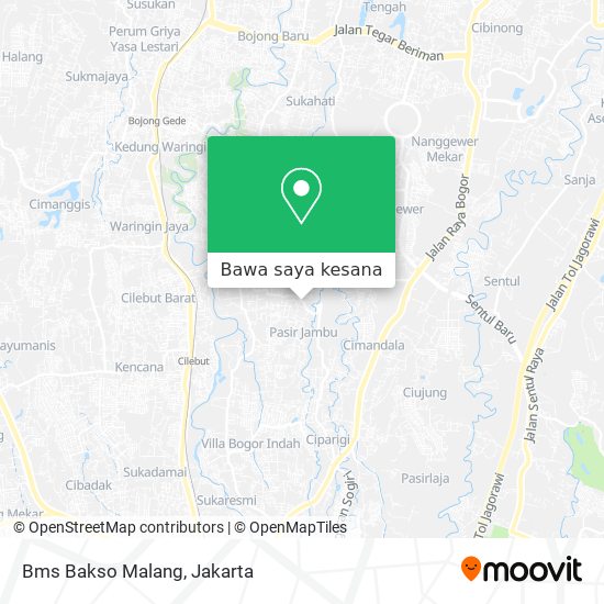 Peta Bms Bakso Malang