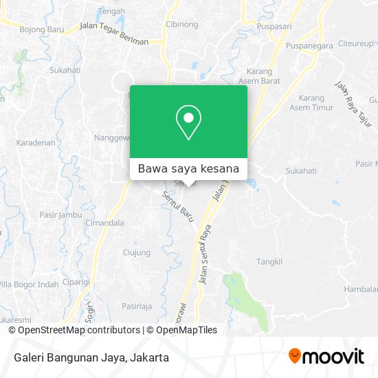 Peta Galeri Bangunan Jaya