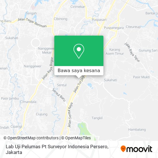 Peta Lab Uji Pelumas Pt Surveyor Indonesia Persero