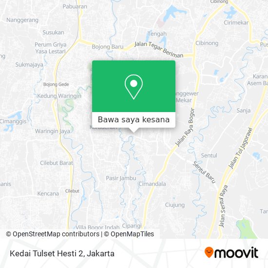 Peta Kedai Tulset Hesti 2