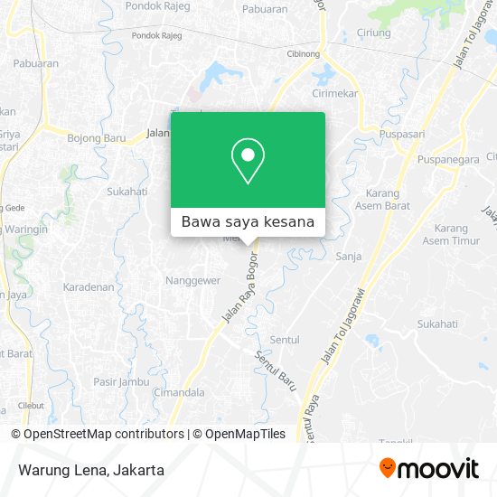 Peta Warung Lena