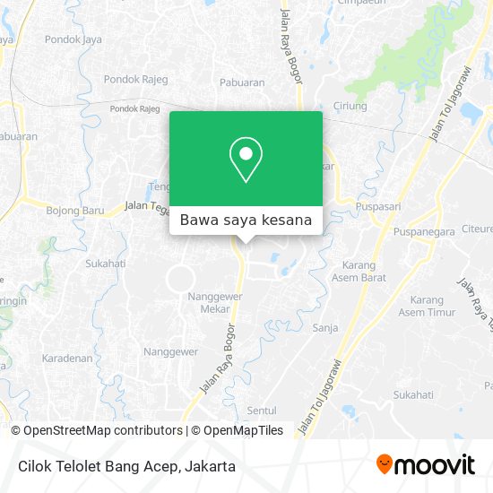 Peta Cilok Telolet Bang Acep
