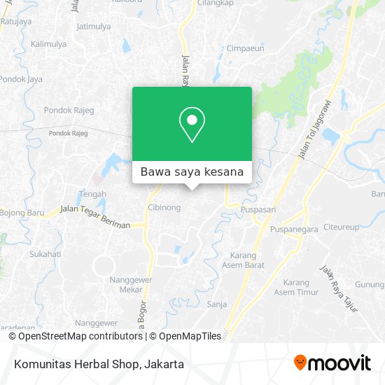 Peta Komunitas Herbal Shop