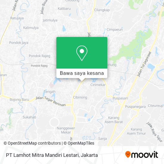 Peta PT Lamhot Mitra Mandiri Lestari