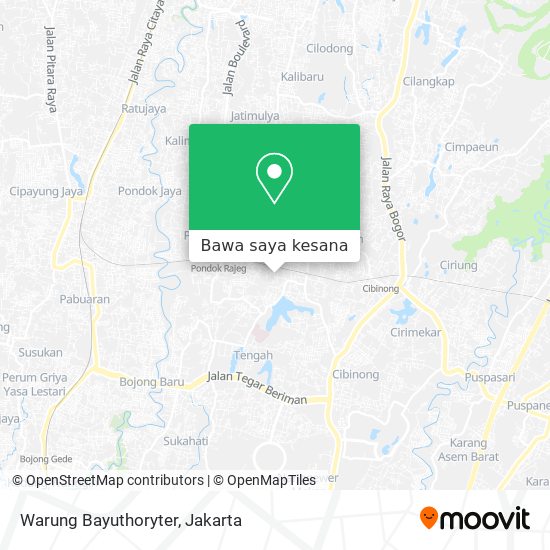 Peta Warung Bayuthoryter