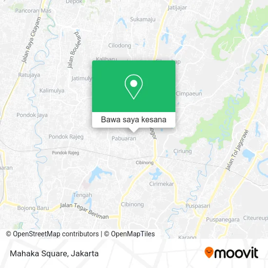 Peta Mahaka Square