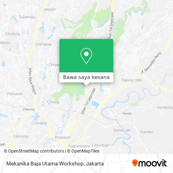 Peta Mekanika Baja Utama Workshop