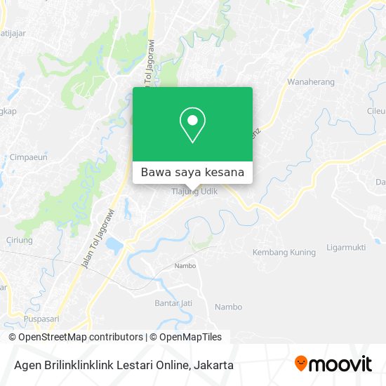 Peta Agen Brilinklinklink Lestari Online