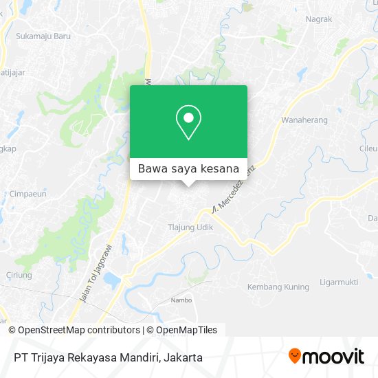 Peta PT Trijaya Rekayasa Mandiri