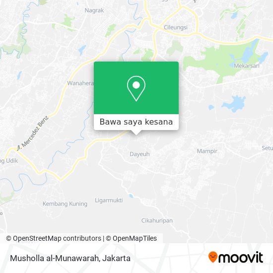 Peta Musholla al-Munawarah