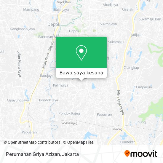 Peta Perumahan Griya Azizan