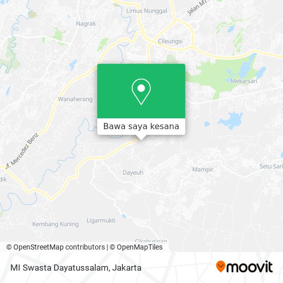 Peta MI Swasta Dayatussalam