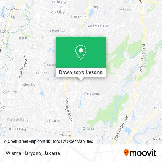 Peta Wisma Haryono