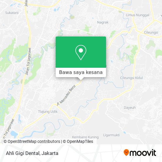 Peta Ahli Gigi Dental