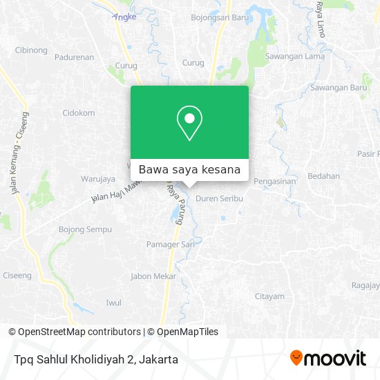 Peta Tpq Sahlul Kholidiyah 2