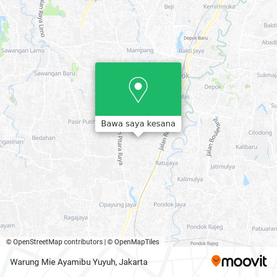 Peta Warung Mie Ayamibu Yuyuh