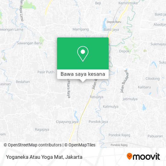 Peta Yoganeka Atau Yoga Mat