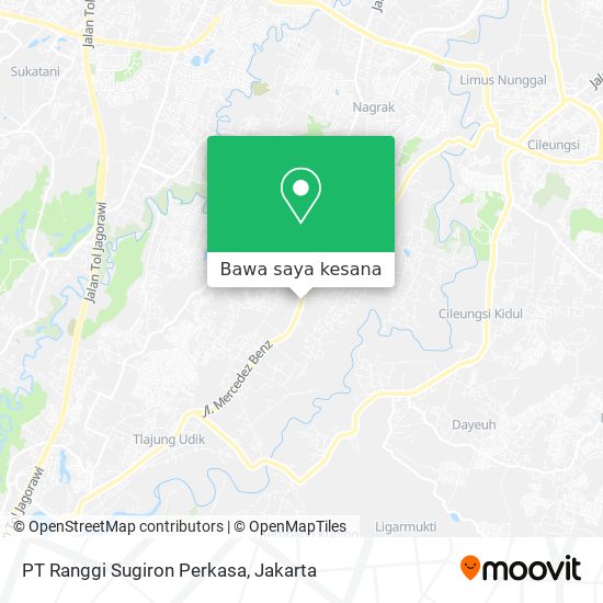 Peta PT Ranggi Sugiron Perkasa