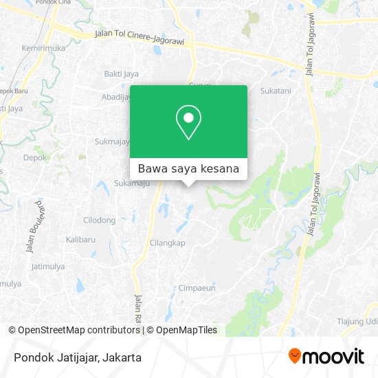 Peta Pondok Jatijajar