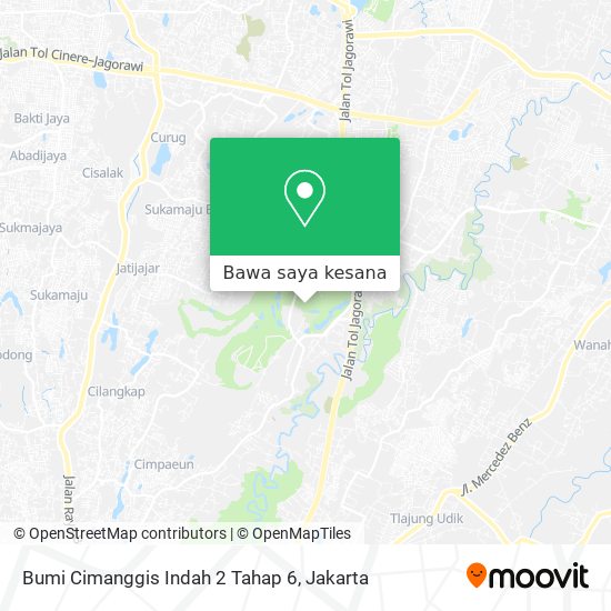 Peta Bumi Cimanggis Indah 2 Tahap 6