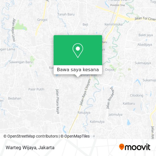 Peta Warteg Wijaya