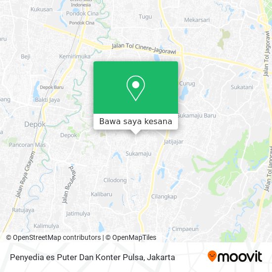 Peta Penyedia es Puter Dan Konter Pulsa