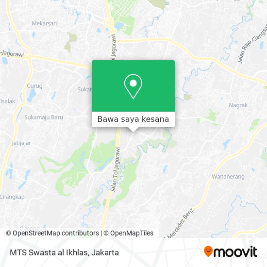 Peta MTS Swasta al Ikhlas