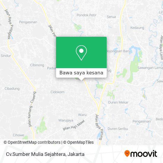 Peta Cv.Sumber Mulia Sejahtera