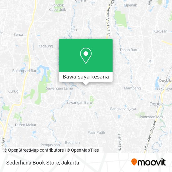 Peta Sederhana Book Store