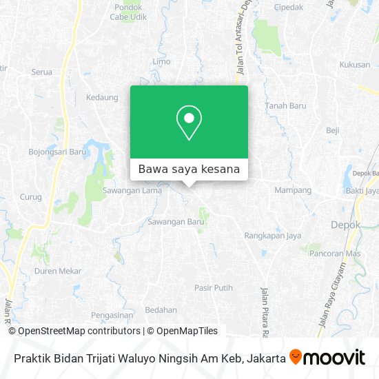 Peta Praktik Bidan Trijati Waluyo Ningsih Am Keb