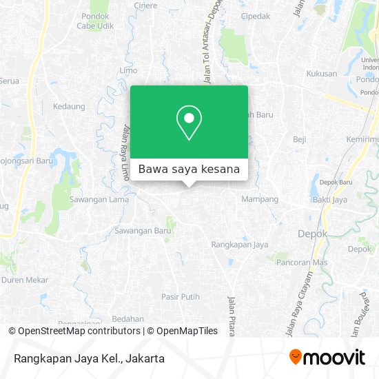 Peta Rangkapan Jaya Kel.
