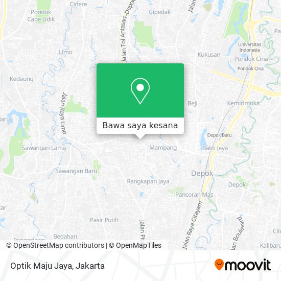 Peta Optik Maju Jaya