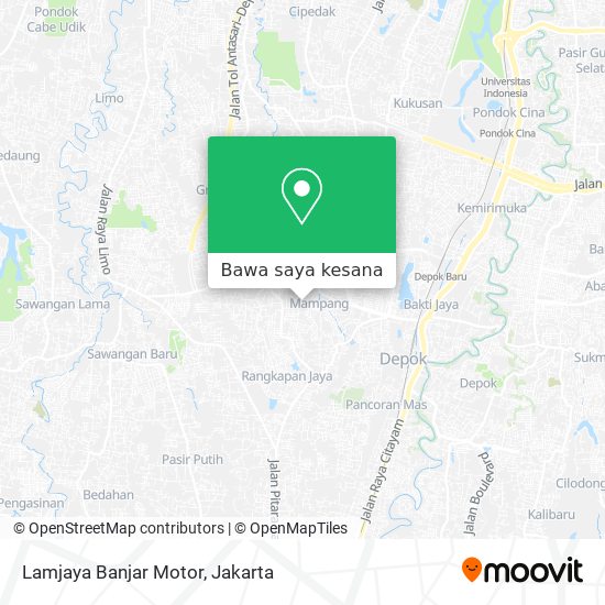 Peta Lamjaya Banjar Motor