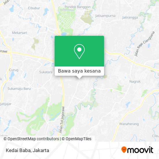 Peta Kedai Baba