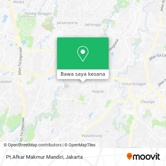 Peta Pt.Afkar Makmur Mandiri