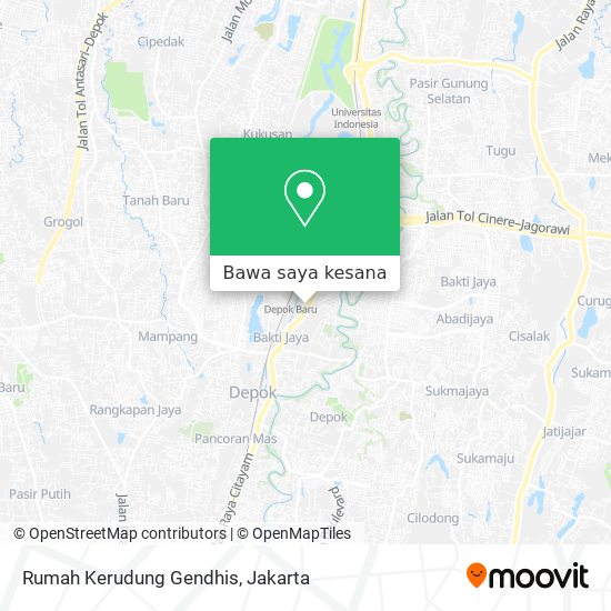 Peta Rumah Kerudung Gendhis