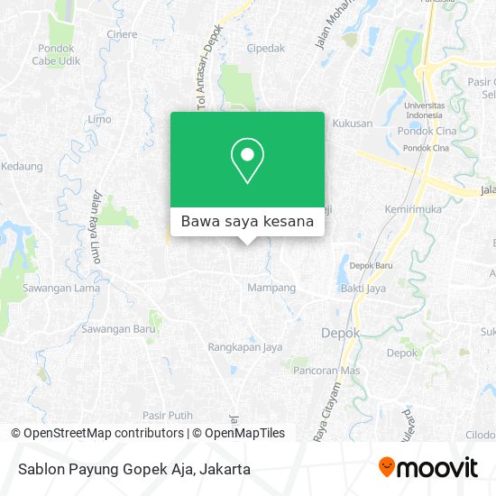 Peta Sablon Payung Gopek Aja