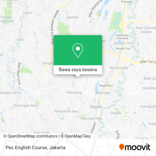 Peta Pec English Course