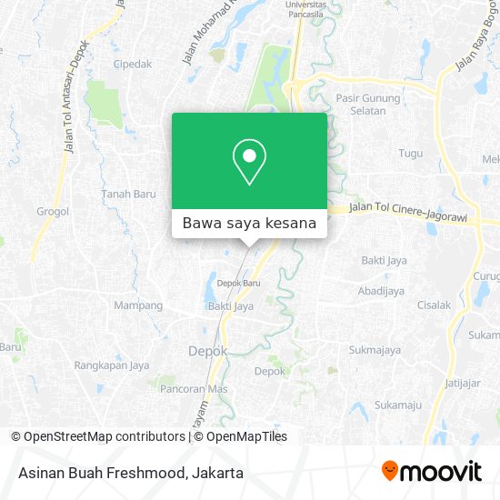 Peta Asinan Buah Freshmood
