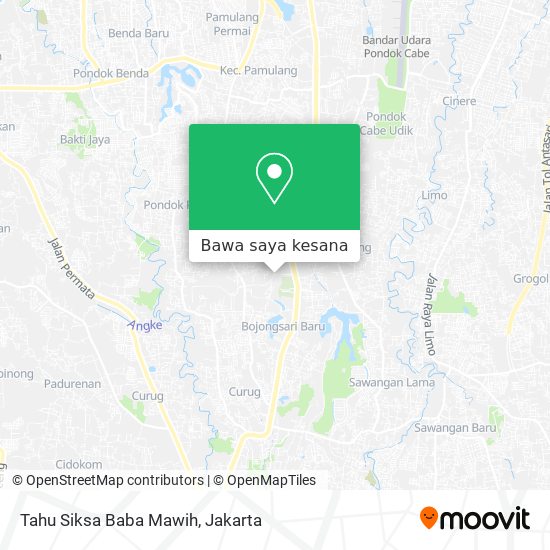 Peta Tahu Siksa Baba Mawih
