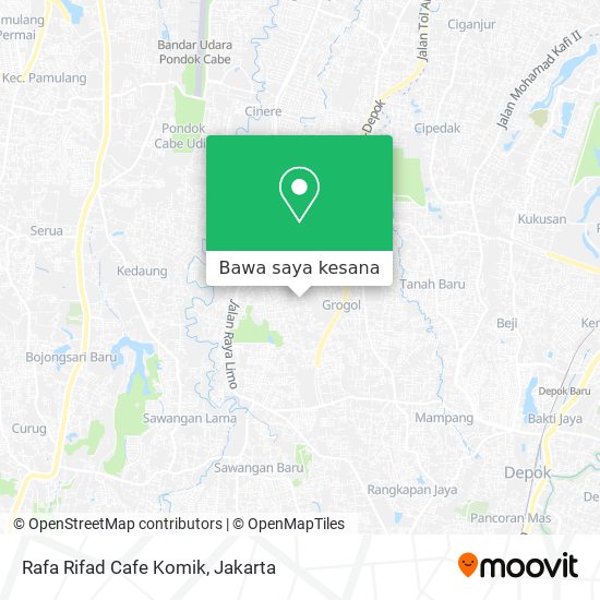 Peta Rafa Rifad Cafe Komik
