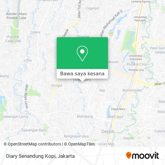 Peta Diary Senandung Kopi