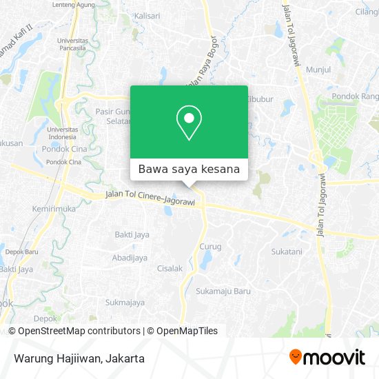 Peta Warung Hajiiwan