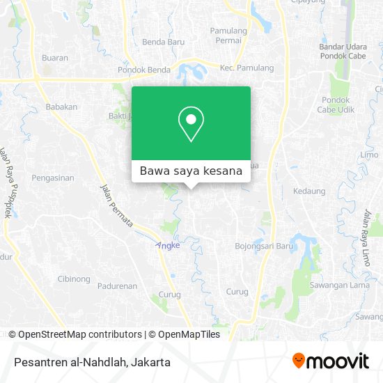 Peta Pesantren al-Nahdlah