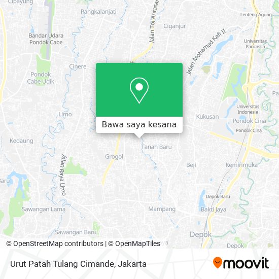 Peta Urut Patah Tulang Cimande