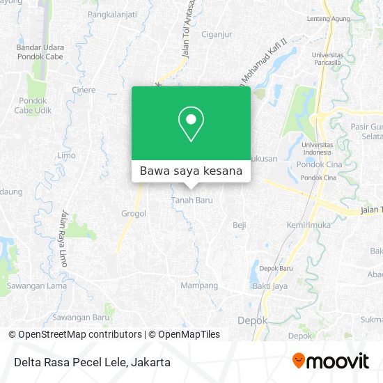 Peta Delta Rasa Pecel Lele