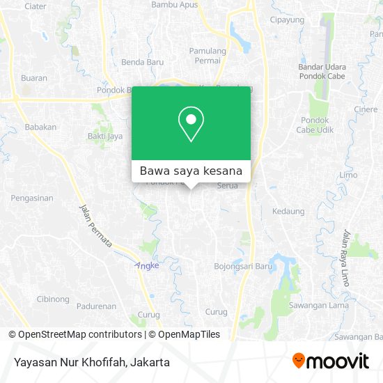 Peta Yayasan Nur Khofifah
