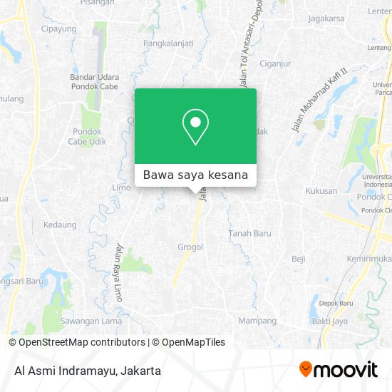 Peta Al Asmi Indramayu